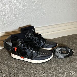 Nike Air Jordan 1 Retro High Utility 'Stash High-Top Sneakers with Pouch.